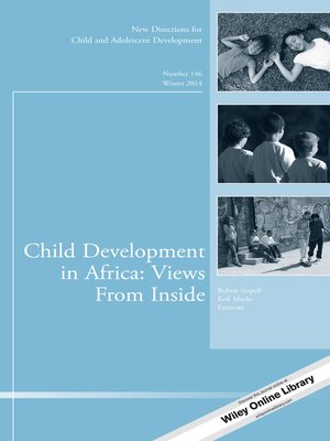 cover image of Child Development in Africa